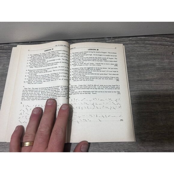 Key To New Basic Course in Pitman Shorthand Book by Isaac Pitman Hardcover - Picture 4 of 6